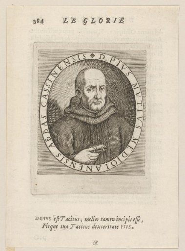 Portrait of Abbot Pio Muzio