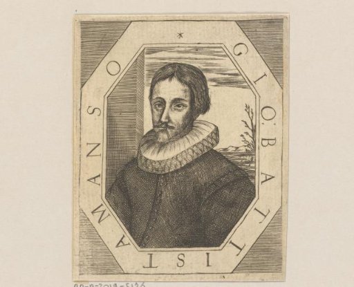 Portrait of the writer Giovanni Battista Manso