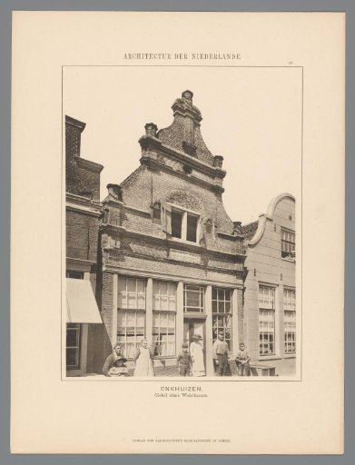 View of a House in Enkhuizen