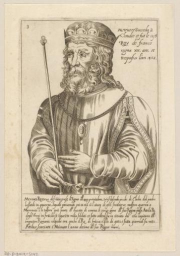 Portrait of Merovech, King of the Franks