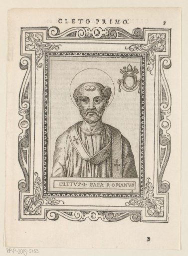 Portrait of Pope Anacletus