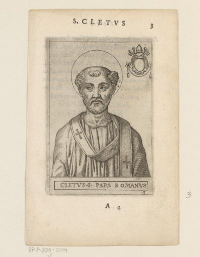 Portrait of Pope Anacletus