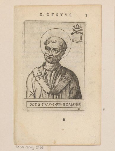 Portrait of Pope Sixtus I