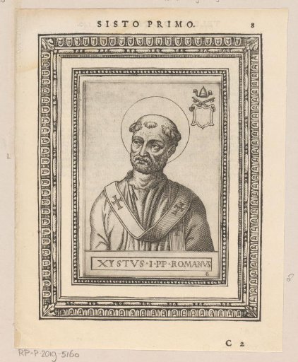 Portrait of Pope Sixtus I