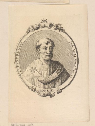 Portrait of Pope Telesphorus