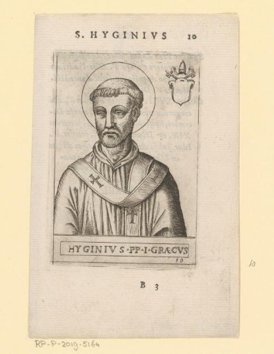 Portrait of Pope Hyginus