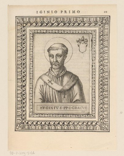 Portrait of Pope Hyginus