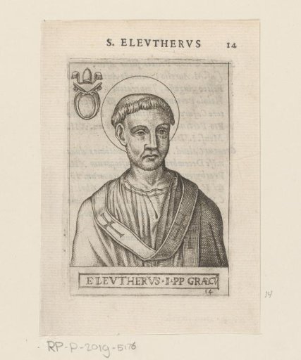 Portrait of Pope Eleutherius
