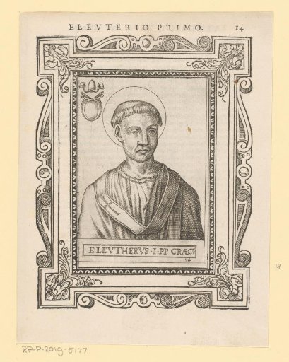 Portrait of Pope Eleutherius