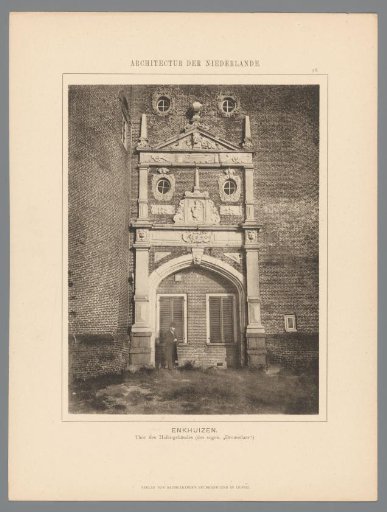 View of the Harbor Building in Enkhuizen