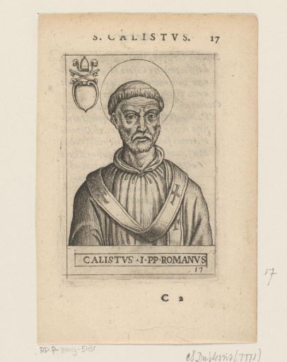 Portrait of Pope Callixtus I