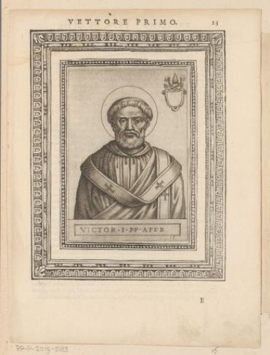 Portrait of Pope Victor I