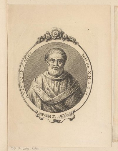 Portrait of Pope Victor I