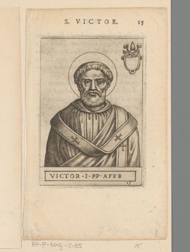 Portrait of Pope Victor I