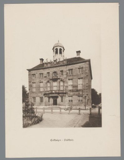 View of the Town Hall in Enkhuizen