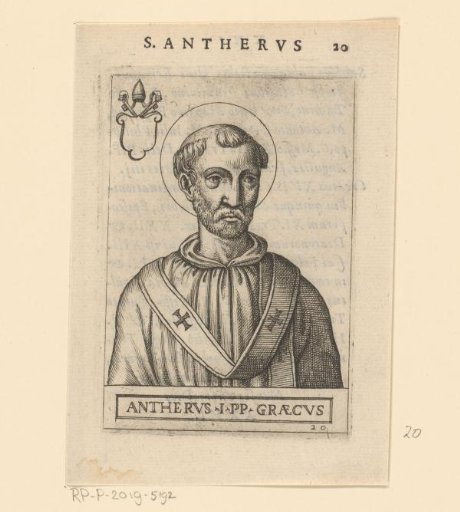 Portrait of Pope Anterus