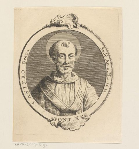 Portrait of Pope Anterus