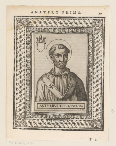 Portrait of Pope Anterus