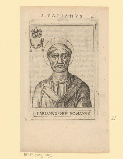 Portrait of Pope Fabian