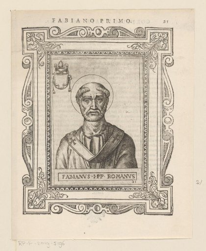 Portrait of Pope Fabian