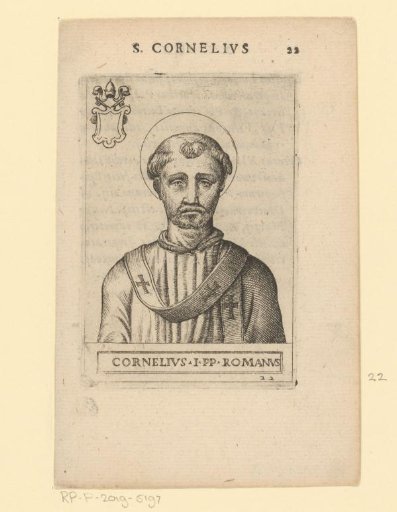 Portrait of Pope Cornelius