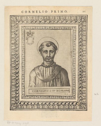 Portrait of Pope Cornelius
