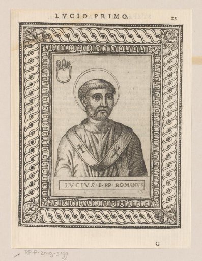 Portrait of Pope Lucius I
