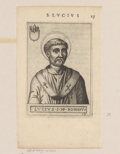 Portrait of Pope Lucius I