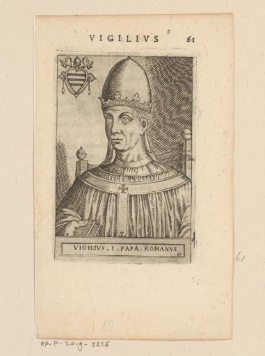 Portrait of Pope Vigilius