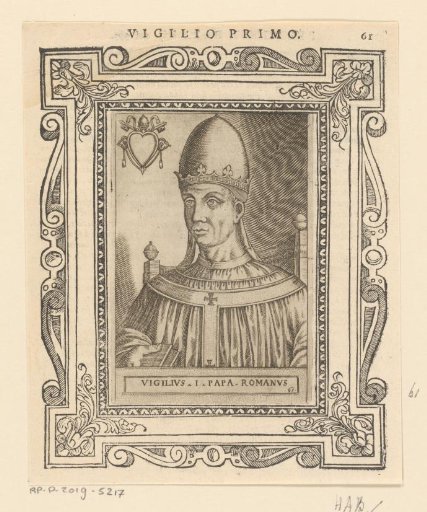 Portrait of Pope Vigilius