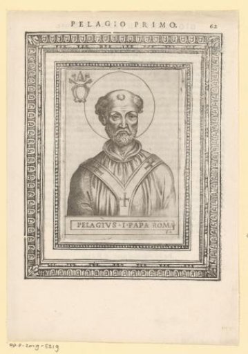Portrait of Pope Pelagius I