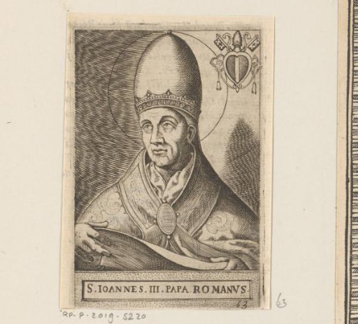Portrait of Pope John III
