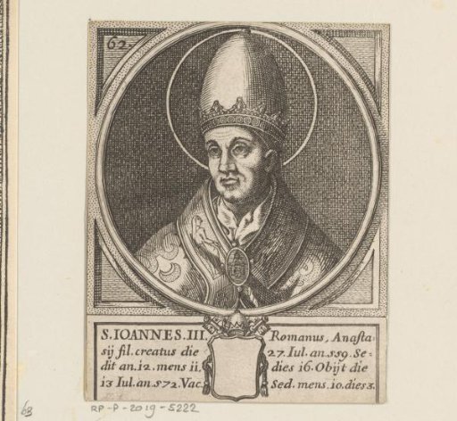 Portrait of Pope John III