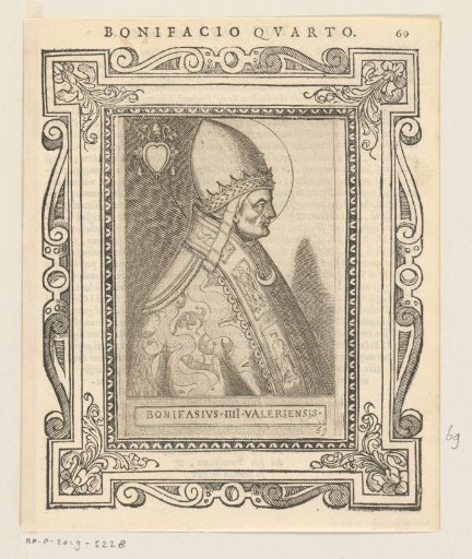 Portrait of Pope Boniface IV