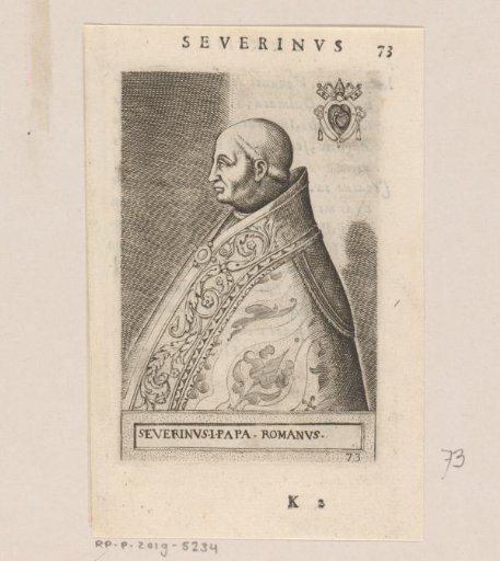 Portrait of Pope Severinus