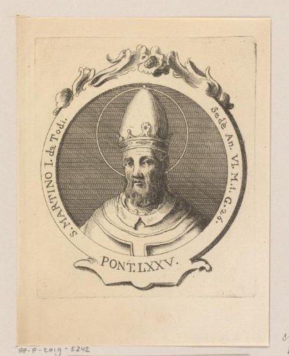 Portrait of Pope Martin I