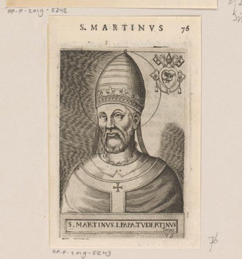 Portrait of Pope Martin I