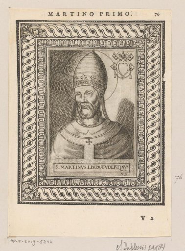 Portrait of Pope Martin I
