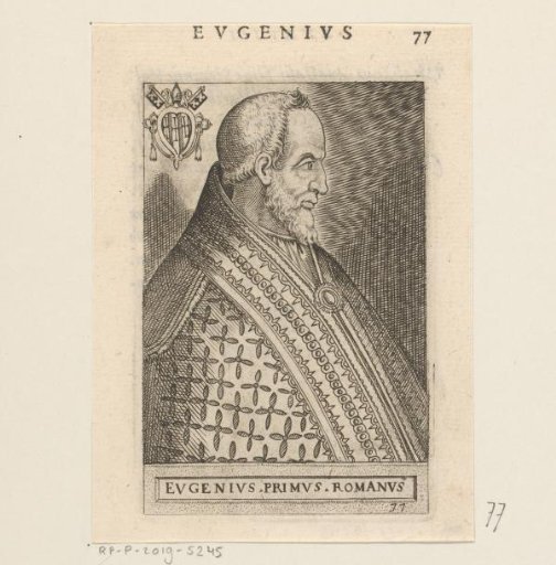 Portrait of Pope Eugene I