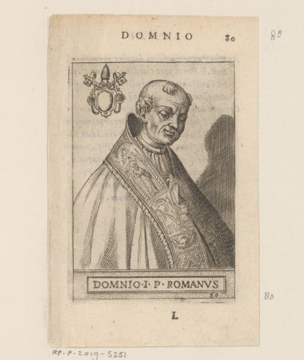 Portrait of Pope Donus