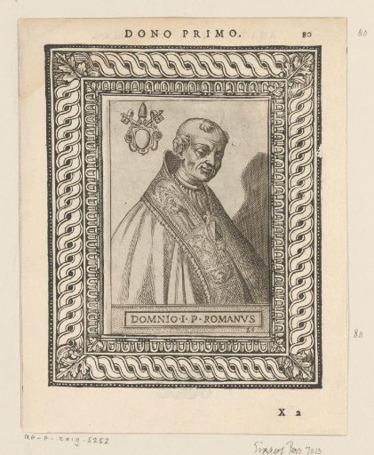 Portrait of Pope Donus