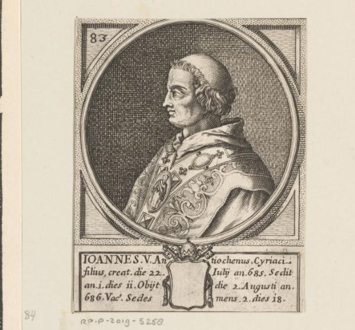 Portrait of Pope John V
