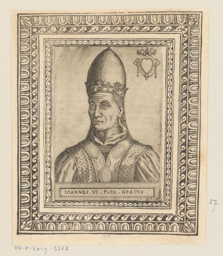 Portrait of Pope John VI