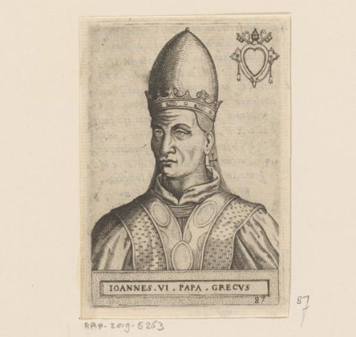 Portrait of Pope John VI