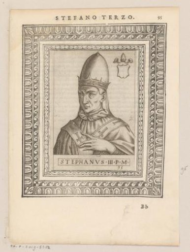 Portrait of Pope Stephen II (III)
