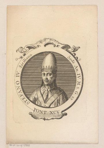 Portrait of Pope Stephen III (IV)
