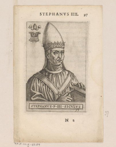 Portrait of Pope Stephen III (IV)