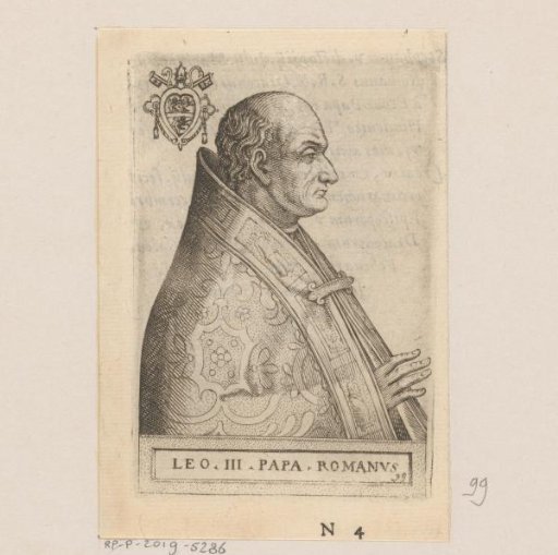 Portrait of Pope Leo III