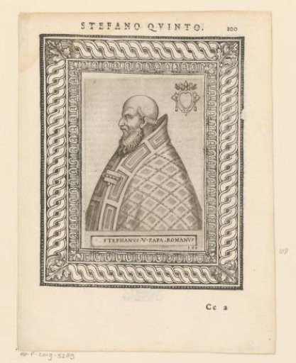 Portrait of Pope Stephen IV (V)