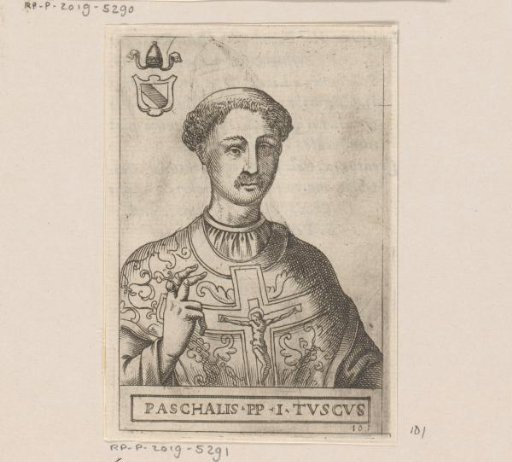 Portrait of Pope Paschal I